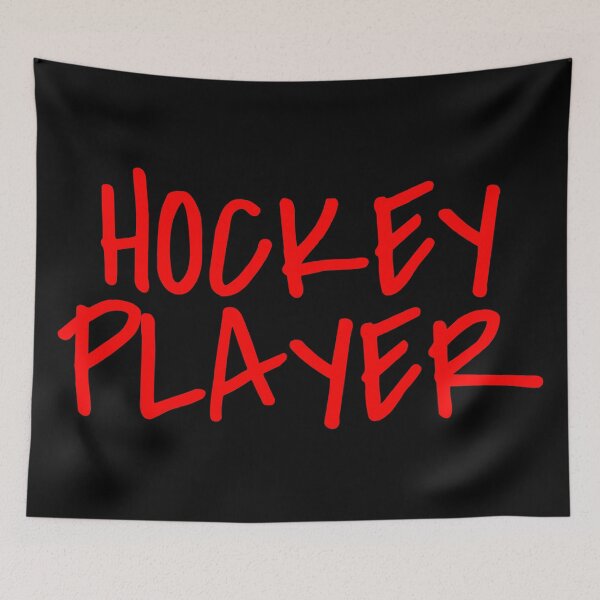 Item preview, HOCKEY PLAYER designed and sold by HOCKEYBUBBLE.