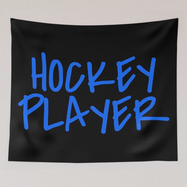 Item preview, HOCKEY PLAYER designed and sold by HOCKEYBUBBLE.