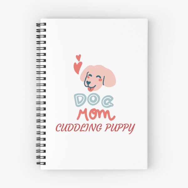 Item preview, dog mom cuddling puppy designed and sold by Itsforyou1.