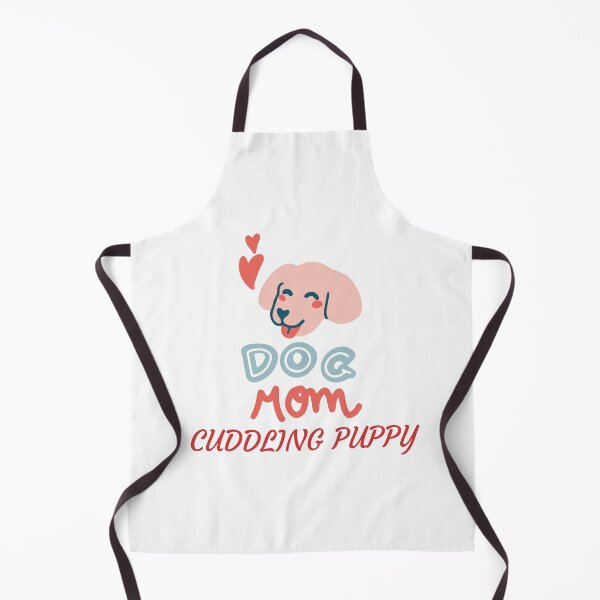Item preview, dog mom cuddling puppy designed and sold by Itsforyou1.