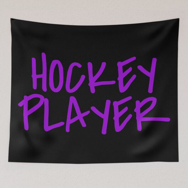 Item preview, HOCKEY PLAYER designed and sold by HOCKEYBUBBLE.
