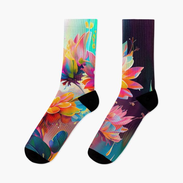 Item preview, The Colors of the Rainbow in Phantasmal Iridescent Flower Graphics designed and sold by HiArtify ❤️.