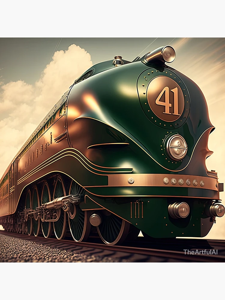 アート・デザイン・音楽 Dall'Art Deco allo Streamline Art Deco Style Trains