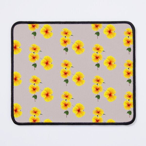 Item preview, Yellow hibiscus flower artwork designed and sold by gramizzia.