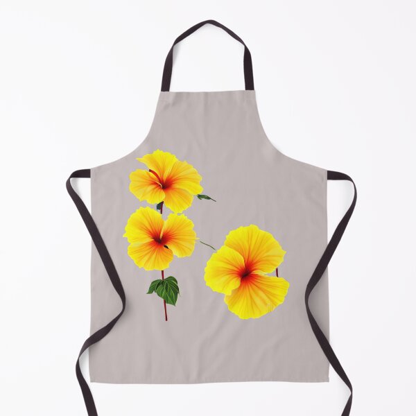 Item preview, Yellow hibiscus flower artwork designed and sold by gramizzia.