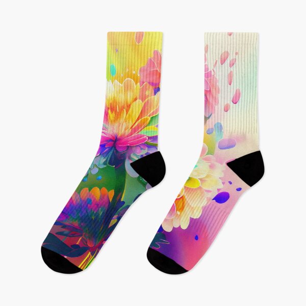 Item preview, The Colors of the Rainbow in Phantasmal Iridescent Flower Graphics designed and sold by HiArtify ❤️.