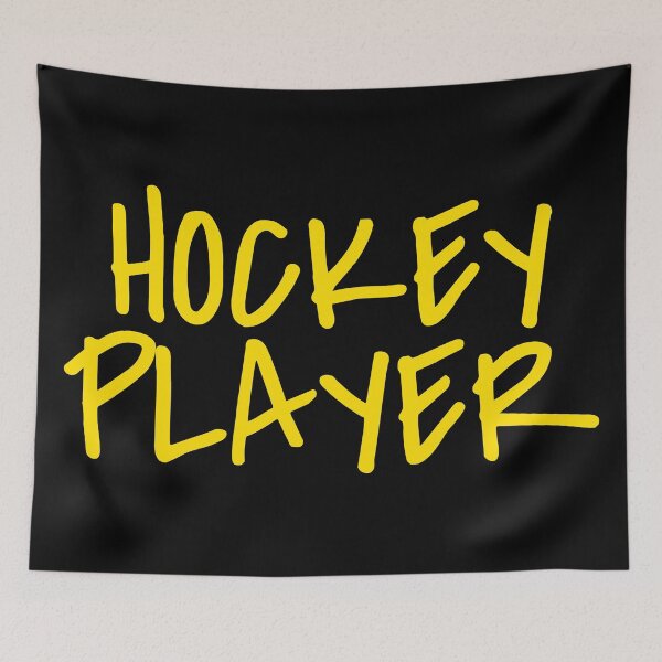 Item preview, HOCKEY PLAYER designed and sold by HOCKEYBUBBLE.