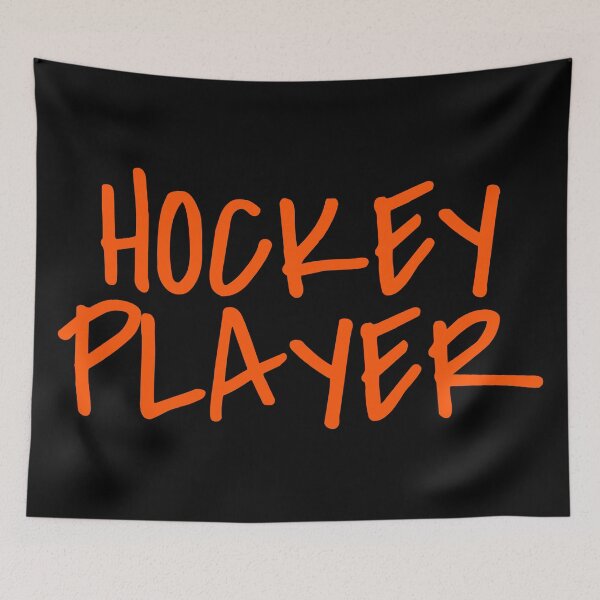 Item preview, HOCKEY PLAYER designed and sold by HOCKEYBUBBLE.