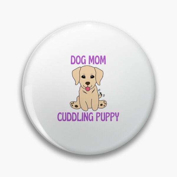 Item preview,  dog mom cuddling puppy designed and sold by Itsforyou1.