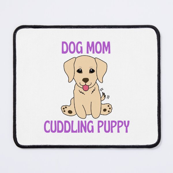 Item preview,  dog mom cuddling puppy designed and sold by Itsforyou1.