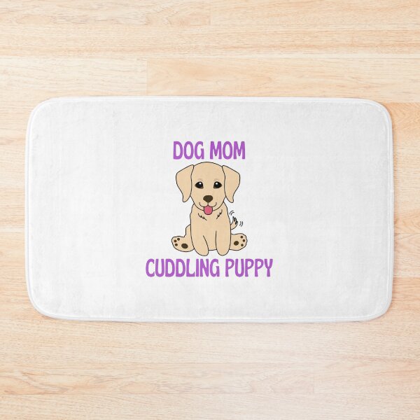 Item preview,  dog mom cuddling puppy designed and sold by Itsforyou1.