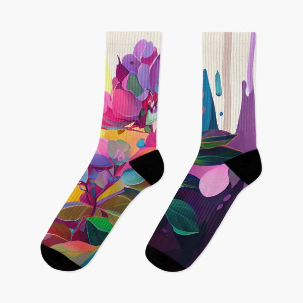 Item preview, The Colors of the Rainbow in Phantasmal Iridescent Flower Graphics designed and sold by HiArtify ❤️.