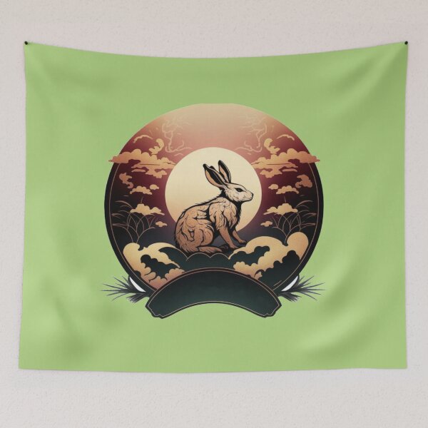 Item preview, The Year Of Rabbit 2023 Rabbit  designed and sold by ElvaLind.