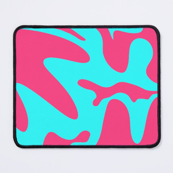 Item preview, Magenta and Baby Blue Bubbly Pattern Design designed and sold by theprintedclub.