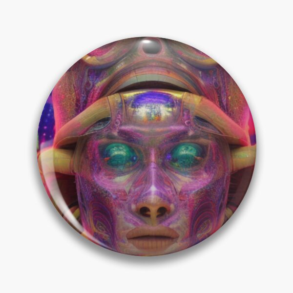 Item preview, Psychedelic Face #37 - Part of Our Psychedelic Faces Collection designed and sold by Psychedelic Psychos.