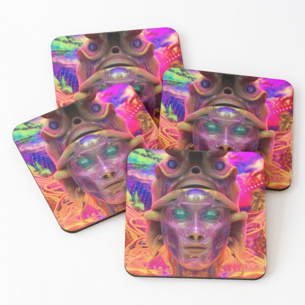Item preview, Psychedelic Face #37 - Part of Our Psychedelic Faces Collection designed and sold by Psychedelic Psychos.