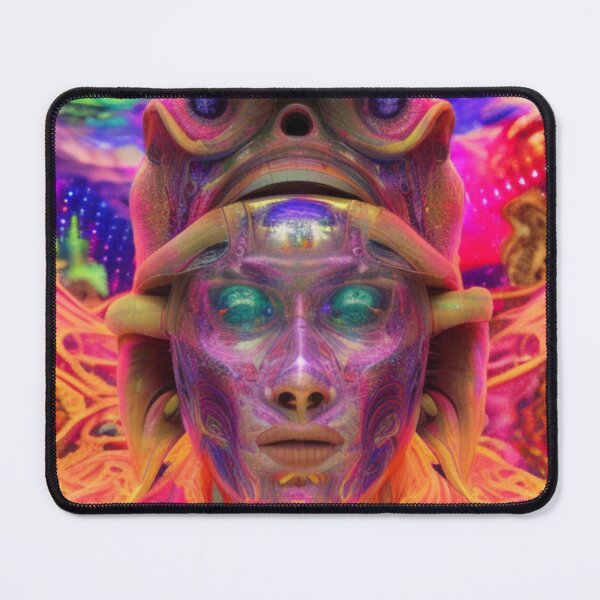 Artikelvorschau, Psychedelic Face #37 - Part of Our Psychedelic Faces Collection entworfen und verkauft von Psychedelic Psychos.