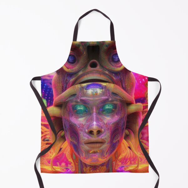 Aperçu de l'œuvre Psychedelic Face #37 - Part of Our Psychedelic Faces Collection créée et vendue par Psychedelic Psychos.