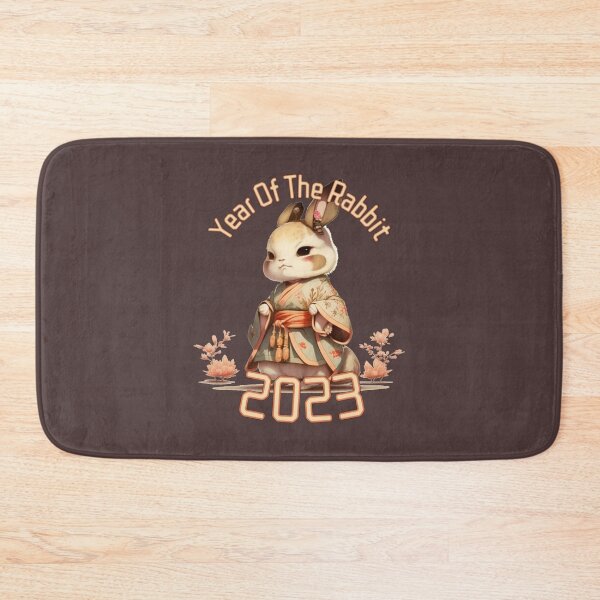Item preview, The Year Of Rabbit 2023 Rabbit with asian Traditional Clothes designed and sold by ElvaLind.
