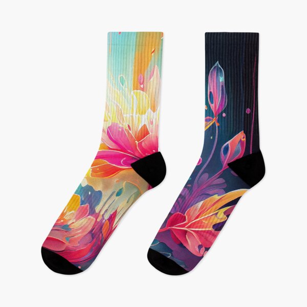 Item preview, The Colors of the Rainbow in Phantasmal Iridescent Flower Graphics designed and sold by HiArtify ❤️.