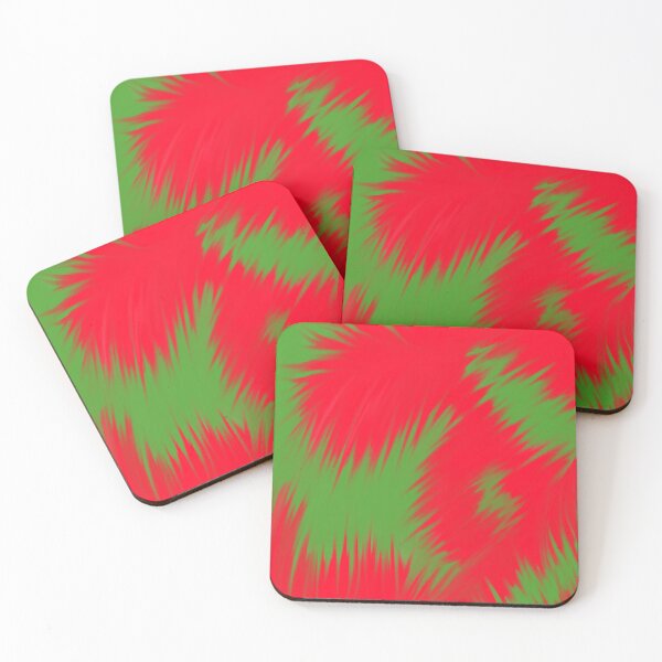 Item preview, Green and Red Art. Red Abstract Art. Green Abstract Art. Bright Abstract Art. designed and sold by Sheeshai23.