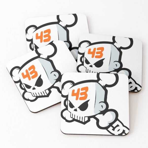 Item preview, Skull dc 43 Sticker designed and sold by SIMO NK.