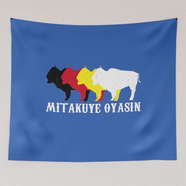 Item preview, Oglala Lakota Sioux - Mitakuye Oyasin designed and sold by MagicBoutique.