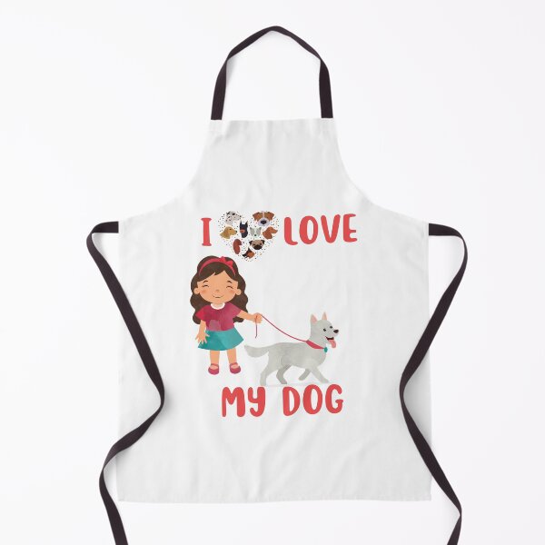 Item preview, dog mom cuddling puppy, I love my dog designed and sold by Itsforyou1.