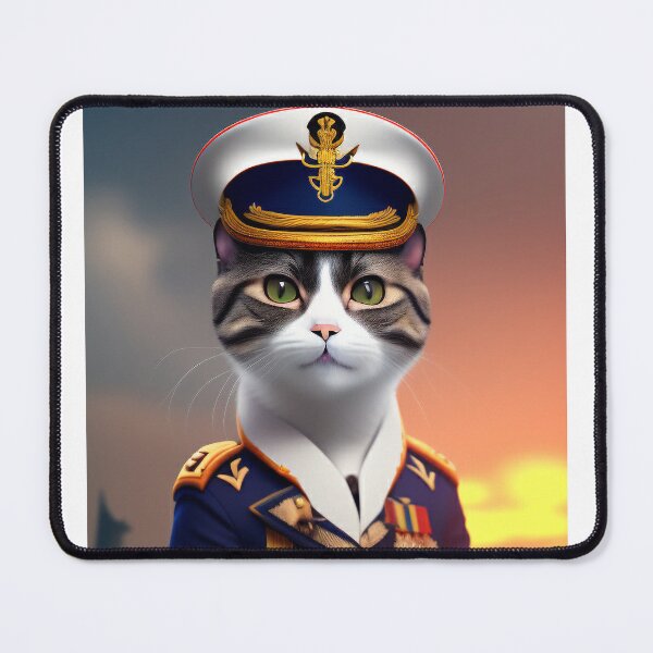 Item preview, The Catsy Cat Uniformed Naval Officer designed and sold by CreepyDesigns.