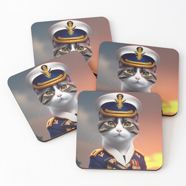 Item preview, The Catsy Cat Uniformed Naval Officer designed and sold by CreepyDesigns.