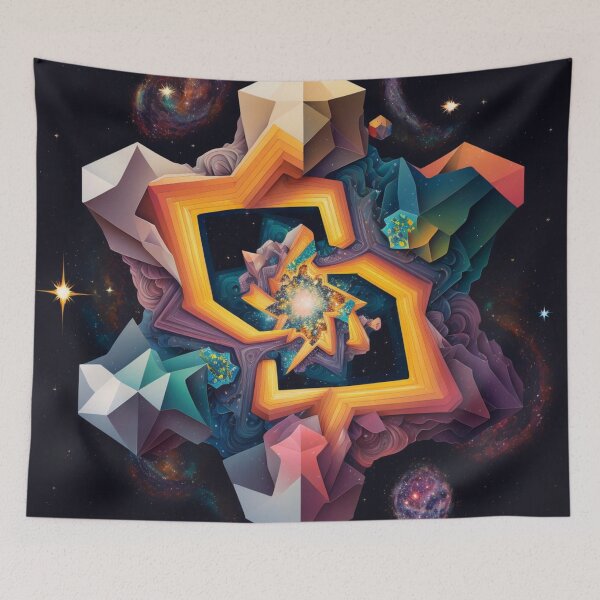 Item preview, Psychedelic Geometry Realm  designed and sold by IllReputes.