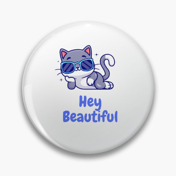 Item preview, Cat saying you look good designed and sold by Blu-Sun.