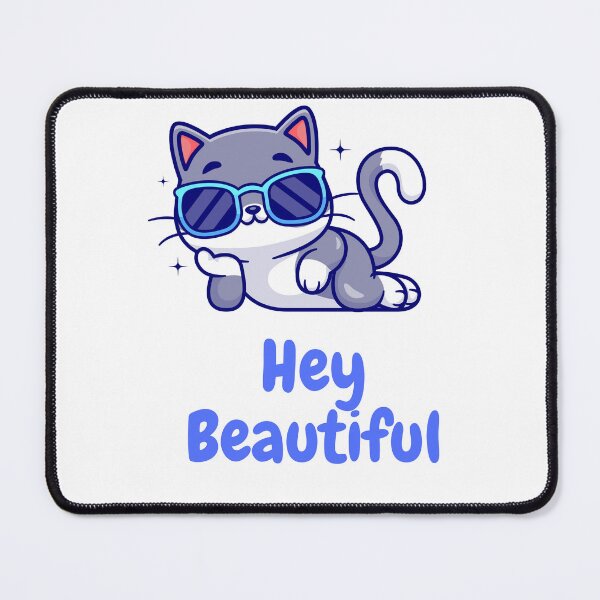 Item preview, Cat saying you look good designed and sold by Blu-Sun.