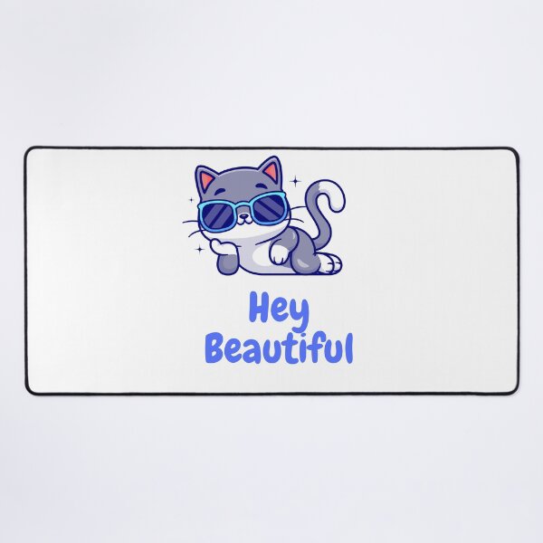 Item preview, Cat saying you look good designed and sold by Blu-Sun.