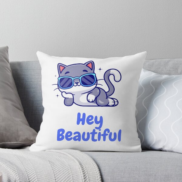 Item preview, Cat saying you look good designed and sold by Blu-Sun.