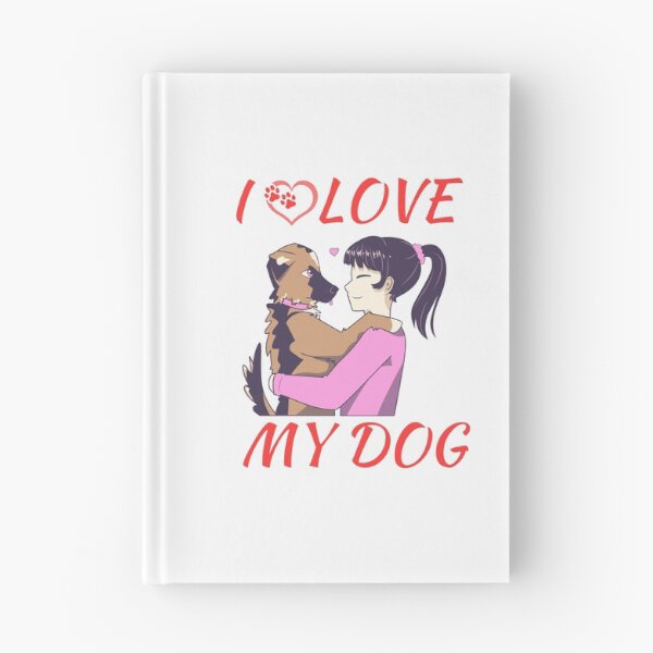 Item preview, dog mom cuddling puppy, I love my dog designed and sold by Itsforyou1.
