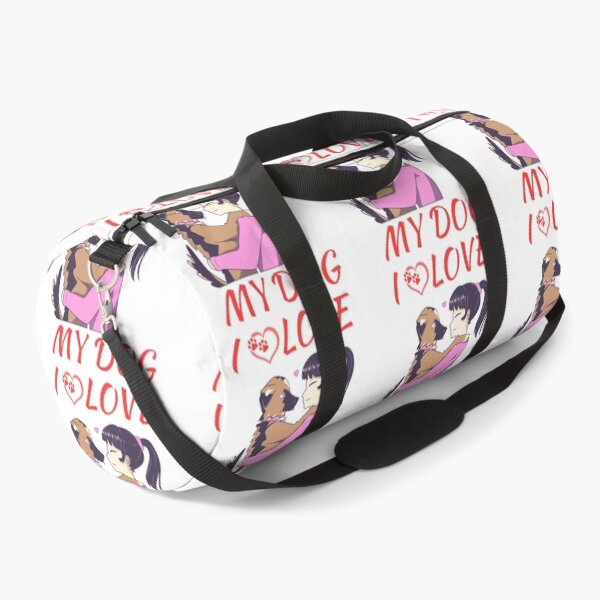 Item preview, dog mom cuddling puppy, I love my dog designed and sold by Itsforyou1.