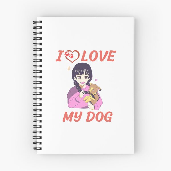 Item preview, dog mom cuddling puppy, I love my dog designed and sold by Itsforyou1.