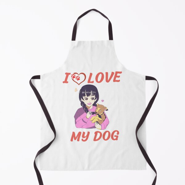 Item preview, dog mom cuddling puppy, I love my dog designed and sold by Itsforyou1.