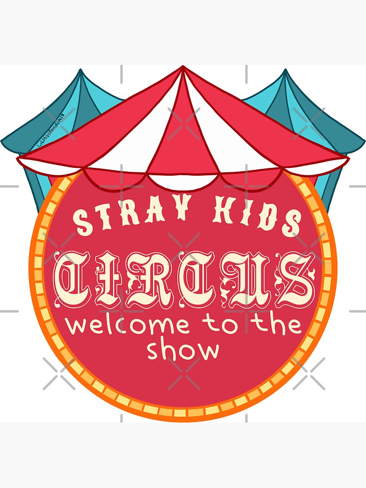 STRAY KIDS Circus Illustrative Design (Circus)