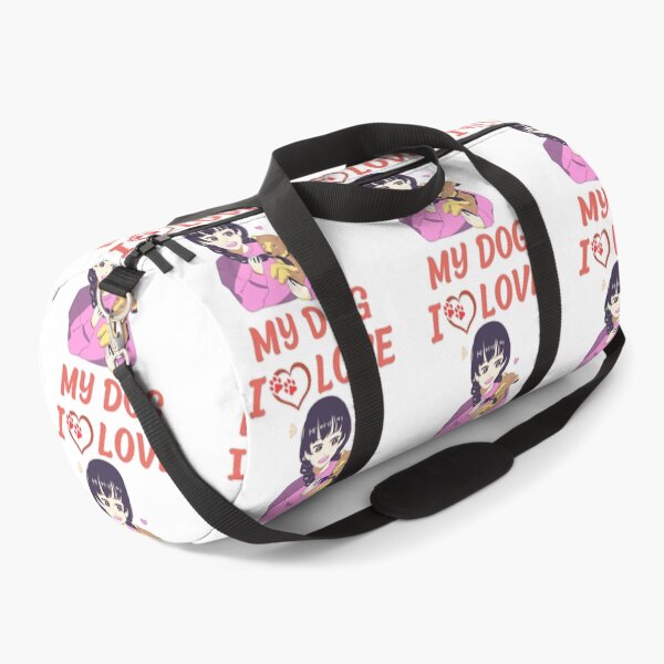 Item preview, dog mom cuddling puppy, I love my dog designed and sold by Itsforyou1.
