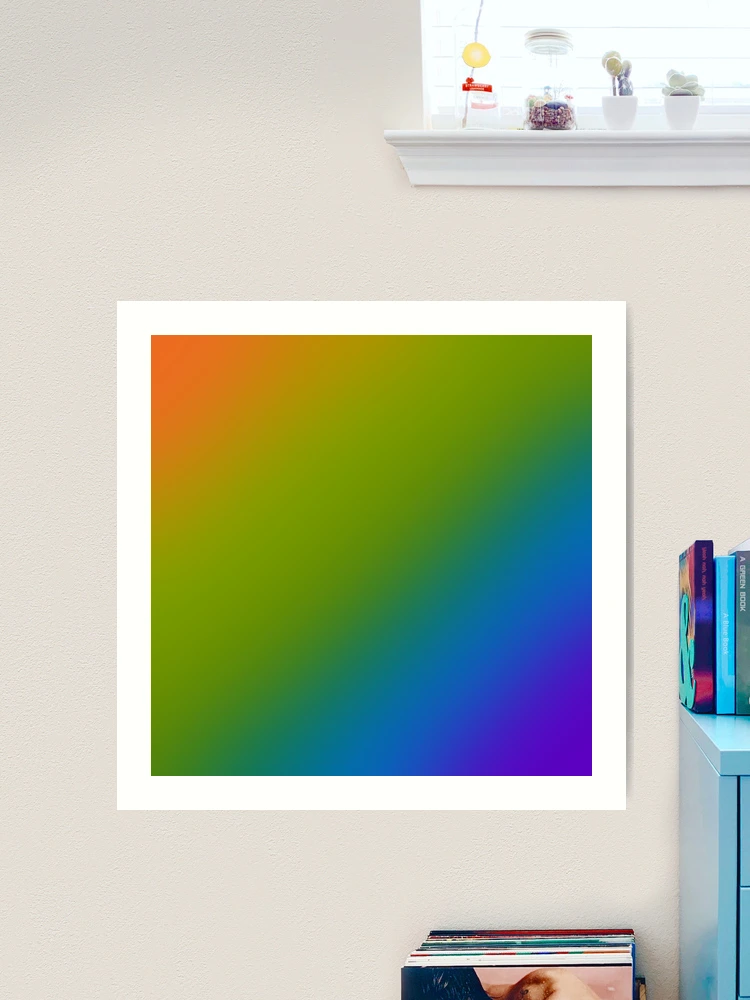 Society6 ケース WELCOME TO UTOPIA Bold Rainbow Multicolor Ab Diagonal Vivid Rainbow Gradient