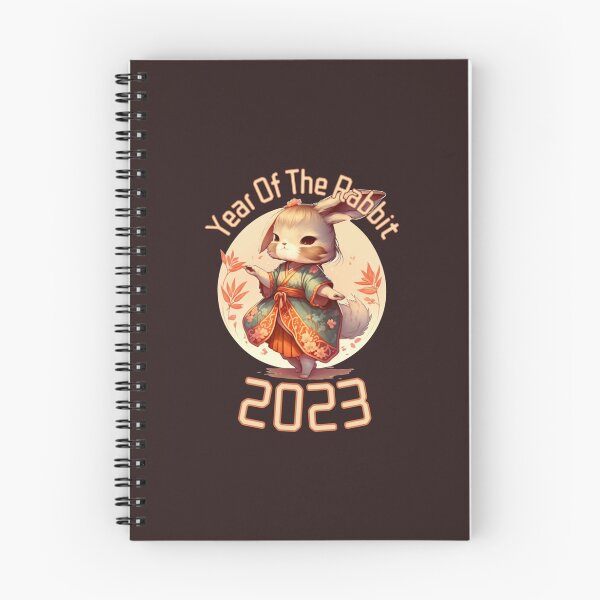 Item preview, The Year Of Rabbit 2023 Rabbit with asian Traditional Clothes designed and sold by ElvaLind.