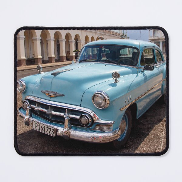 Item preview, Vintage Blue Car in Havana, Cuba designed and sold by MagicSatchel.