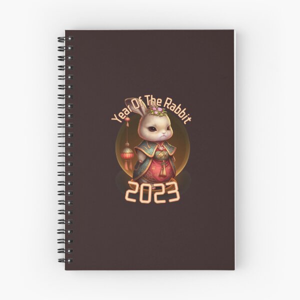 Item preview, The Year Of Rabbit 2023 Rabbit with asian Traditional Clothes designed and sold by ElvaLind.