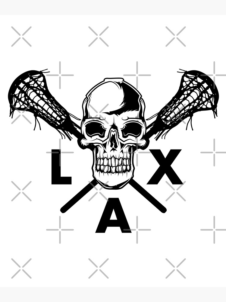 "American Lacrosse Apparel Cool LaX Lacrosse SHirts & Gifts" Poster by