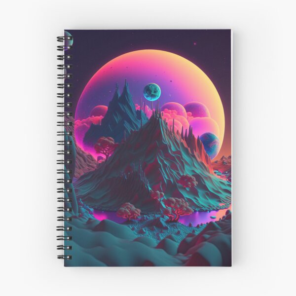 Item preview, Psychedelic View of a Mountain  designed and sold by IllReputes.