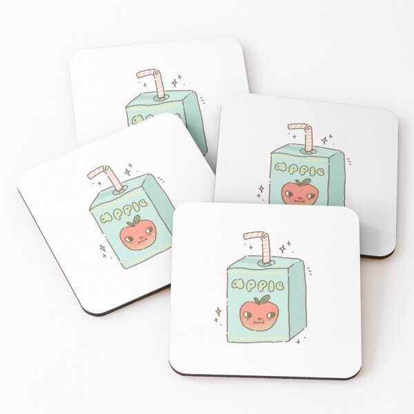 Item preview, Apple juice cute cartoon designed and sold by SaraEgg.