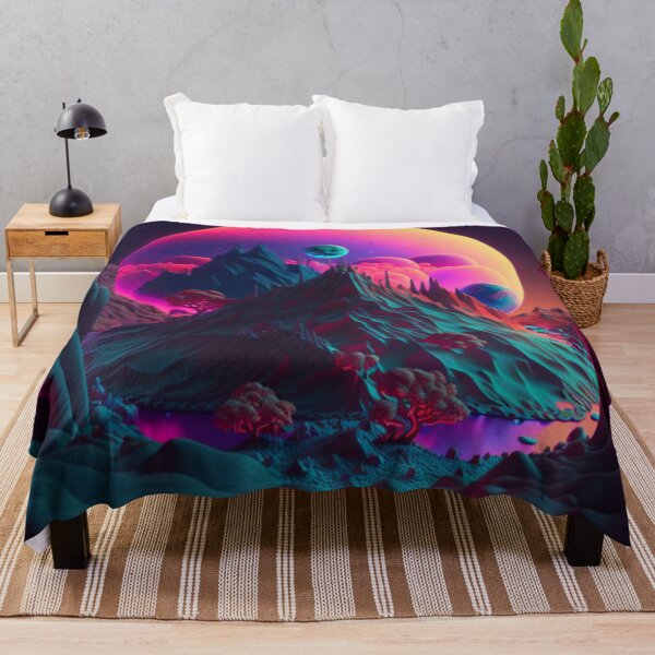 Item preview, Psychedelic View of a Mountain  designed and sold by IllReputes.