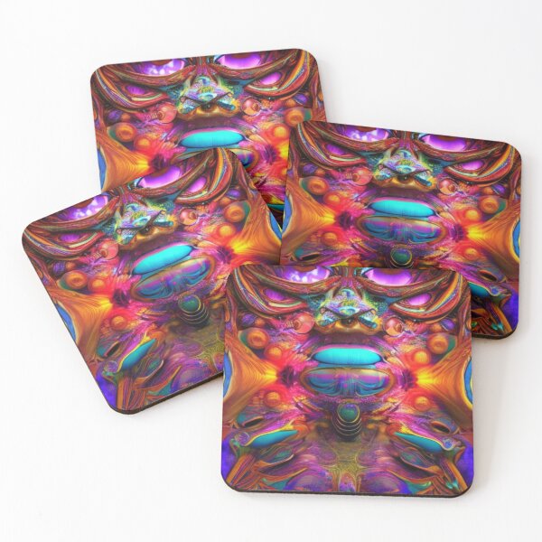 Item preview, Psychedelic Face #40 - Part of Our Psychedelic Faces Collection designed and sold by Psychedelic Psychos.